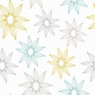 Vector seamless texture with lace