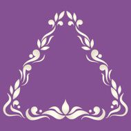 floral frame N29