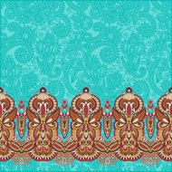 ornamental background with flower ribbon stripe pattern greeti N52