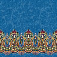 ornamental background with flower ribbon stripe pattern greeti N54