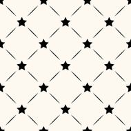 Vector seamless retro pattern with stars N2