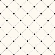 Vector seamless retro pattern with stars N4