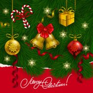 Vector Christmas Background N11