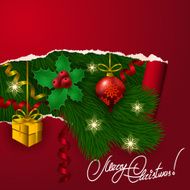 Vector Christmas Background N12