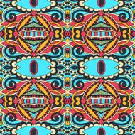seamless geometry vintage pattern ethnic style ornamental backg N167