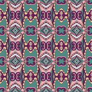 seamless geometry vintage pattern ethnic style ornamental backg N180