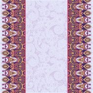 ornamental background with flower ribbon stripe pattern greeti N61