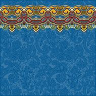 ornamental background with flower ribbon stripe pattern greeti N68