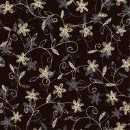 floral design pattern N52