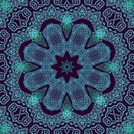 Seamless decorative pattern in arabic style