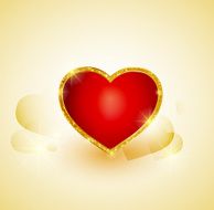Golden heart