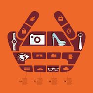 fashion flat infographic N21
