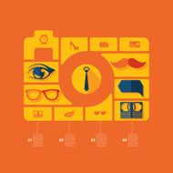 fashion flat infographic N24
