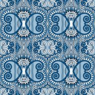 seamless geometry vintage pattern ethnic style ornamental backg N189