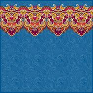 ornamental background with flower ribbon stripe pattern greeti N76