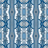seamless geometry vintage pattern ethnic style ornamental backg N204