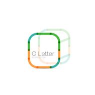 Minimal font or letter icon design N8