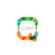 Minimal Q font or letter icon design N3