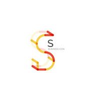 Minimal font or letter icon design N11