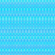 Seamless Ethnic Geometric Knitted Pattern N3