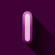 Volume icons alphabet I