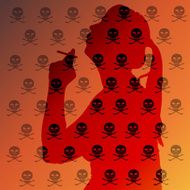 Vector wallpaper woman N3