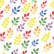 Watercolor leaf 3