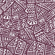 Tribal seamless pattern N9
