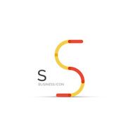 Minimal font or letter icon design N15