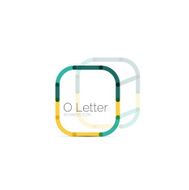 Minimal font or letter icon design N21