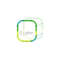 Minimal font or letter icon design N40