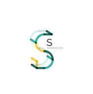 Minimal font or letter icon design N41