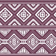 Ethnic ornamental textile seamless pattern