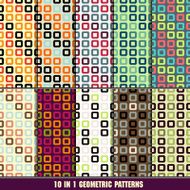 Set of Seamless Geometric Pattern
