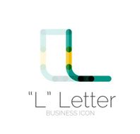 Minimal font or letter icon design N42