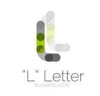 Minimal font or letter icon design N43