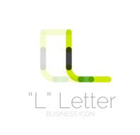 Minimal font or letter icon design N51