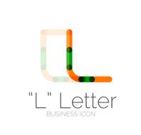 Minimal font or letter icon design N57