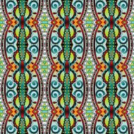 seamless geometry vintage pattern ethnic style ornamental backg N219