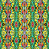seamless geometry vintage pattern ethnic style ornamental backg N222