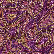 Vector seamless pattern with colored threads N3