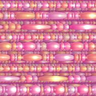Vector seamless pattern with colored beads N6