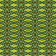seamless green pattern in ethnic style