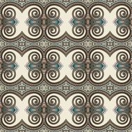 seamless geometry vintage pattern ethnic style ornamental backg N224