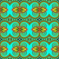 seamless geometry vintage pattern ethnic style ornamental backg N226