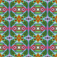 seamless geometry vintage pattern ethnic style ornamental backg N231