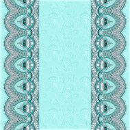 ornamental background with flower ribbon stripe pattern greeti N83