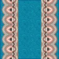 ornamental background with flower ribbon stripe pattern greeti N86