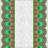 ornamental background with flower ribbon stripe pattern N32