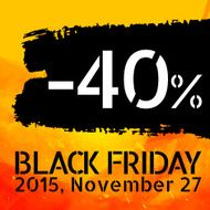 Black Friday Yellow and black